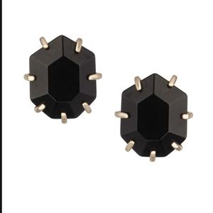 Kendra Scott Morgan stud in Black
